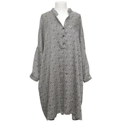 Robe (Noir, Beige) de Blu Royal Polyester