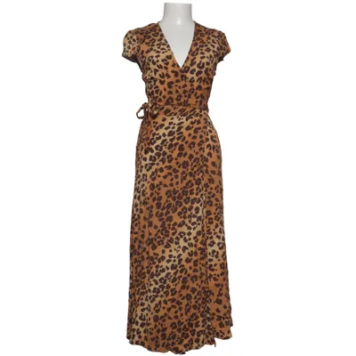 Wrap dress (Brown, Beige) from & Other Stories Viscose