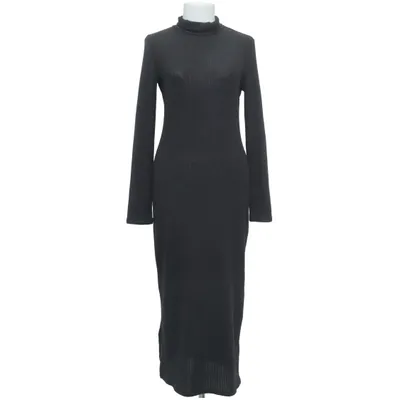 Rollkragenkleid (Schwarz) von Flam Mode