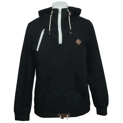 Anorak (Zwart) van !Solid Katoen, Polyester