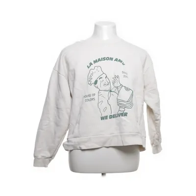 Sweatshirt (Hvid) fra American Vintage Økologisk bomuld, Polyester
