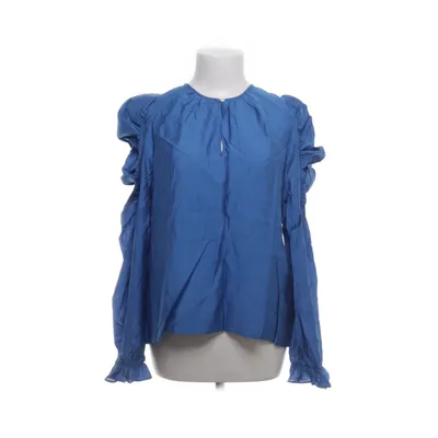 Blouse (Blauw) van Second Female Polyester, Viscose