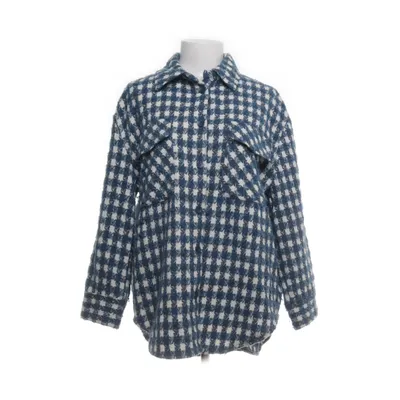 Overshirt (White, Blue) from Jus de Pom Polyester