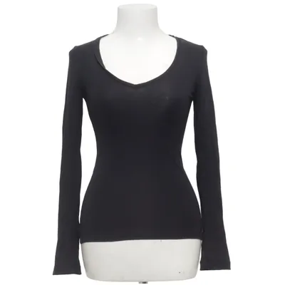 Long sleeve T-shirt (Black) from L.O.G.G by H&M Cotton, Elastane