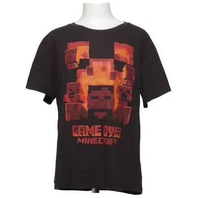T-shirt (Svart, Flerfärgad) från Mojang Bomull, Polyester