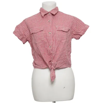 Chemise à manches courtes (Rouge, Blanc) de Ragazza Coton