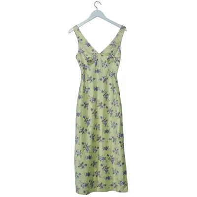 Maxikleid (Gelb, Lila, Mehrfarbig) von Miss Shop Recyceltes Polyester