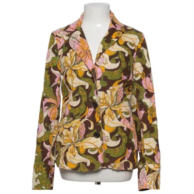 Blazer (Brown, Multicolored) from Pilot Cotton, Elastane