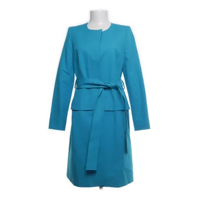 Coat (Blue) from Simple Cotton, Elastane, Polyester, Viscose