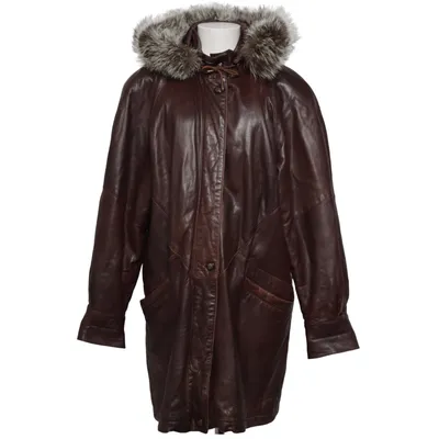 Leather coat (Brown) from Latif Leather