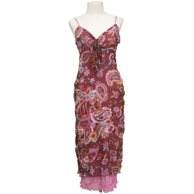 Kleid (Braun, Mehrfarbig) von Oui Set Polyester