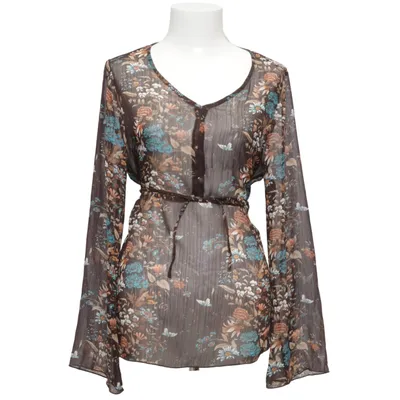 Blouse (Marron, Multicolore) de Lady M Polyester