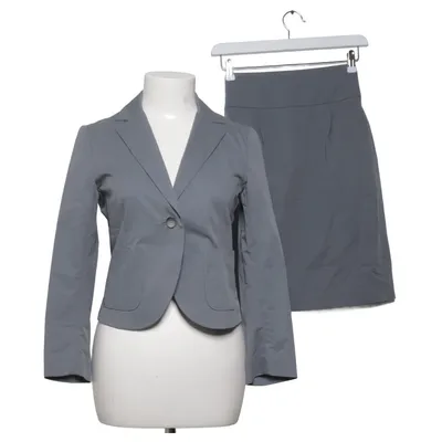 Jakkesæt med nederdel (Grå) fra Theory Bomuld, Elastan