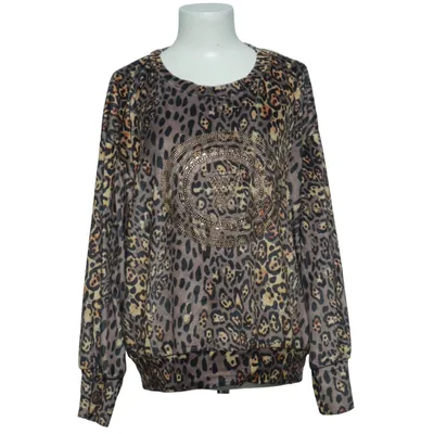 Sweatshirt (Brown, Black, Yellow) from Bettina Elastane, Polyester