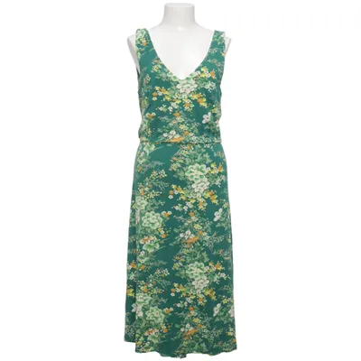 Wrap dress (Green, Multicolored) from King Louie Elastane, Viscose