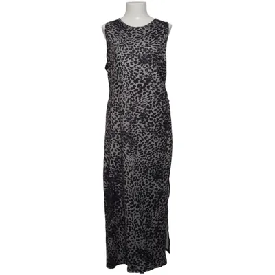 Maxi jurk (Zwart, Beige) Elastaan, Polyester