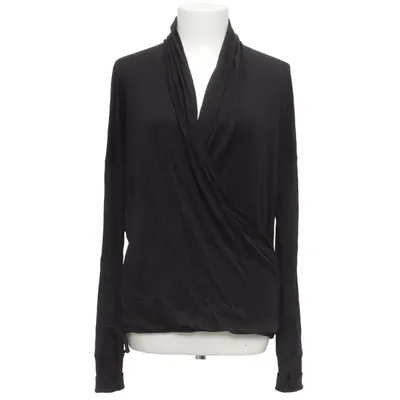 Blouse (Black) from Sense of Karma Elastane, Viscose
