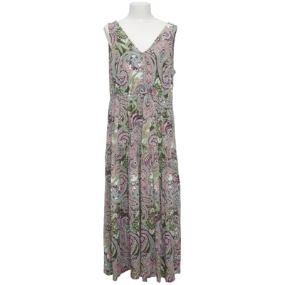 Maxi dress (Green, Pink, Multicolored) from Bodyflirt Elastane, Viscose
