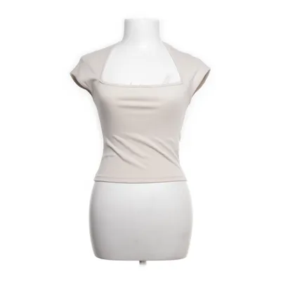 Top (Beige) from Sinsay Elastane, Polyester, Viscose