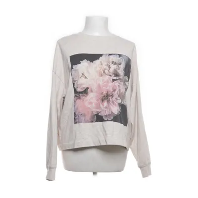Sweatshirt (Beige) from Helena Christensen x H&M Cotton, Polyester