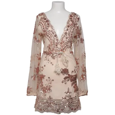 Robe de cocktail (Beige, Multicolore) de Dennis Maglic