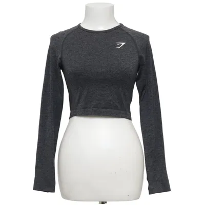 Træningstop (Grå) fra Gymshark Elastan, Polyamid, Polyester
