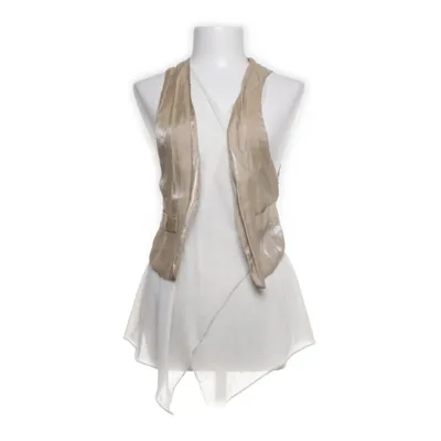 Vest (Beige, White) from Suncoo