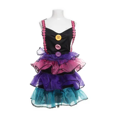 Fancy dress (Black, Pink, Multicolored) from Karnival Costumes Polyester