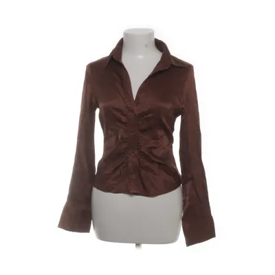 Skjorta (Brun) från Zara Elastan, Viskos