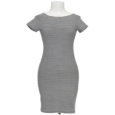 Robe (Noir, Blanc) de Mango Basics Élasthane, Polyester