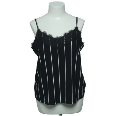 Tank Top (Black, White) from Ever.me Elastane, Polyester