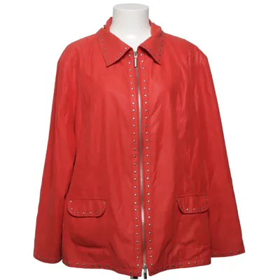 Jacket (Red) from JH Collection Acetate, Polyamide, Polyester