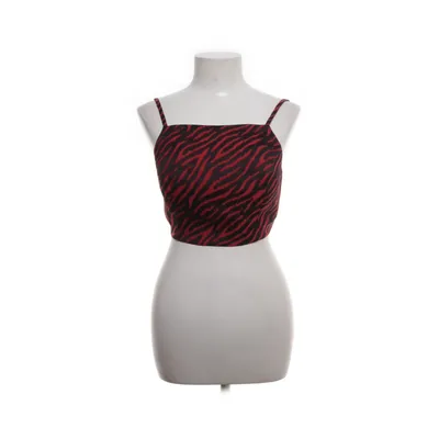 Crop top (Röd, Svart) från Nasty Gal Elastan, Polyester
