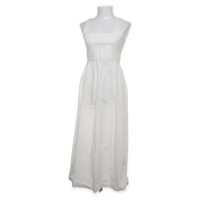 Långklänning (Vit) från Reserved Bomull