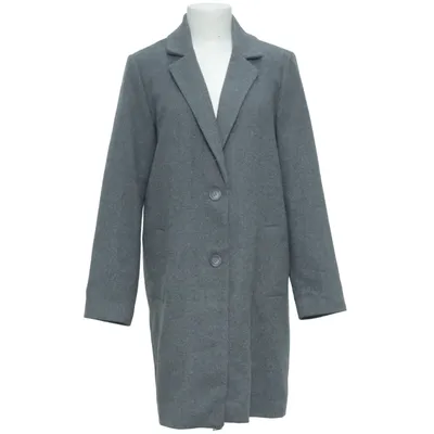 Jas (Grijs) van Minus Polyester, Wol