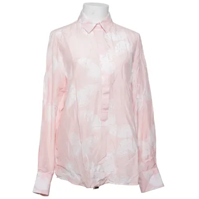 Blouse (Roze, Wit) van Milano Viscose
