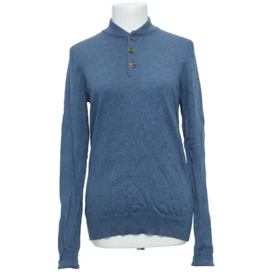 Pull-over (Bleu) de Grand Frank Laine de mouton