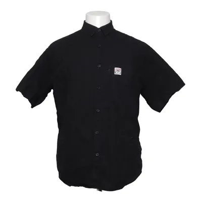 Kortärmad skjorta (Svart) från Vision Street Wear Bomull