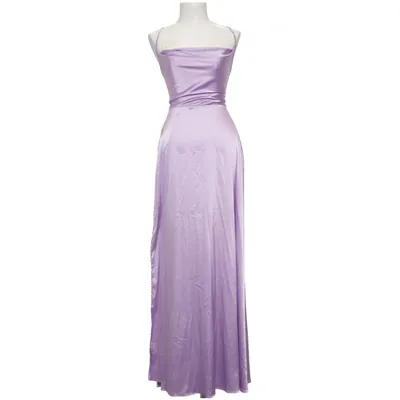 Robe longue (Violet) de Shein Élasthane, Polyester