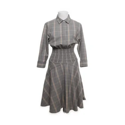 Klänning (Grå, Flerfärgad) från Maje Elastan, Polyester, Viskos