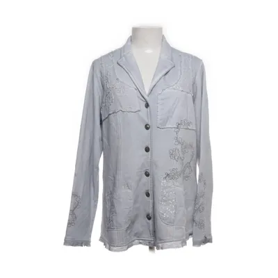 Blazer (Blue) from Body Needs Cotton, Polyester