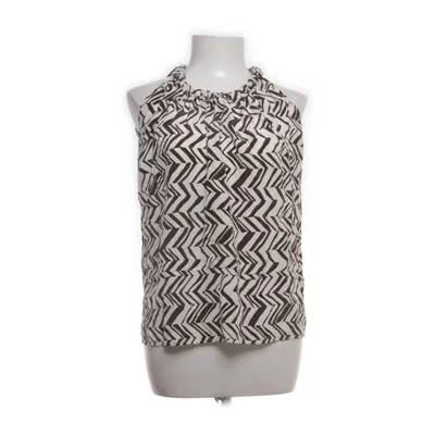 Tank Top (White, Brown) from Marni at H&M Silk