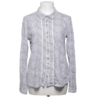 Shirt (White, Blue, Multicolored) from Beacan Cove Cotton