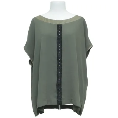 Top (Green) from Qúe Polyester