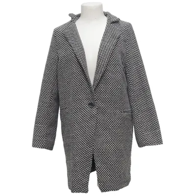 Manteau (Noir, Blanc) de Myrorna Coton, Polyester