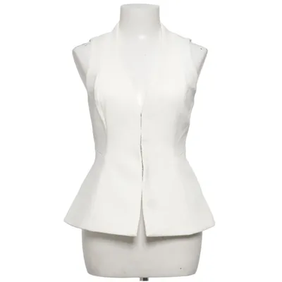 Gilet (Wit) van Meshki Elastaan, Gerecycled polyester