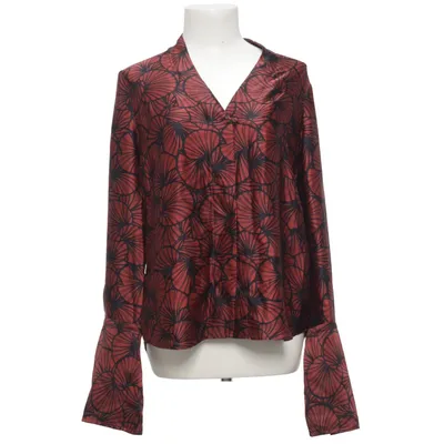 Blouse (Rouge, Noir) de Jigsaw Soie
