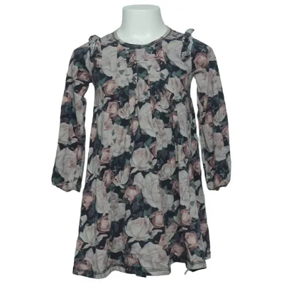 Kleid (Schwarz, Pink, Mehrfarbig) von Müsli Elasthan, Bio-Baumwolle