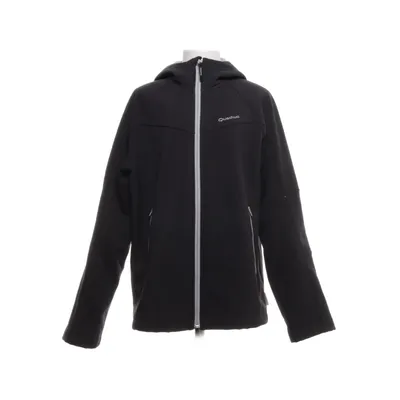 Softshelljacka (Svart) från Oxylane Elastan, Polyester, Polyuretan