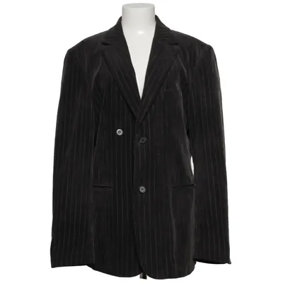 Blazer (Gray) from Selected Menswear Cotton, Polyamide